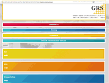 Tablet Screenshot of grs-consult.de